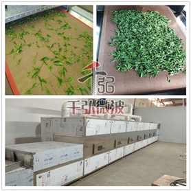 茶叶微波烘干杀青设备